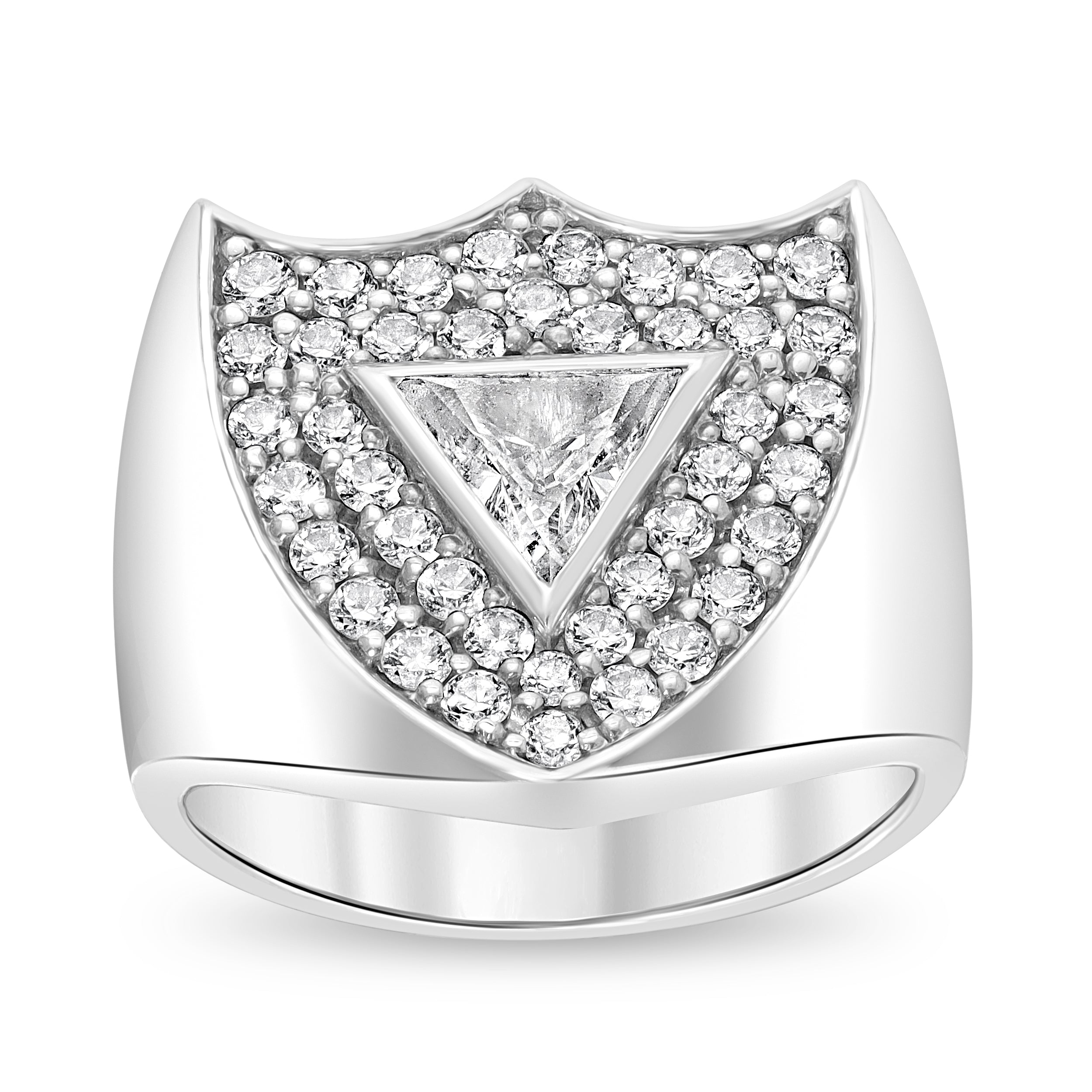 Diamond Shield Ring