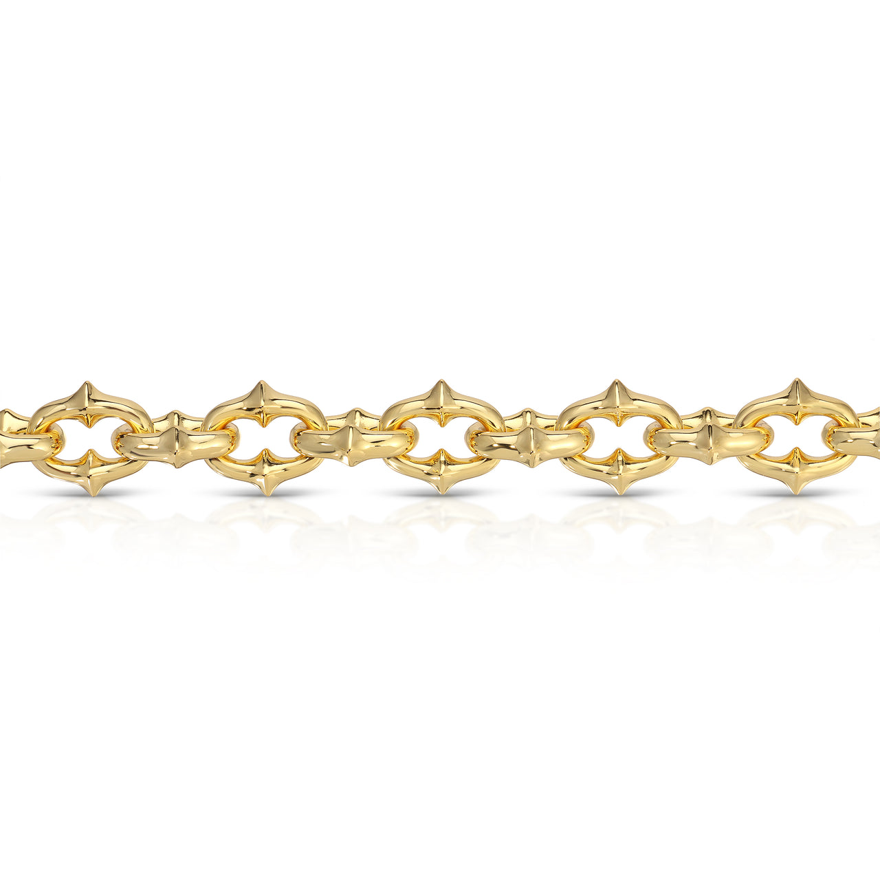 Gold Medium Tattoo Link Chain