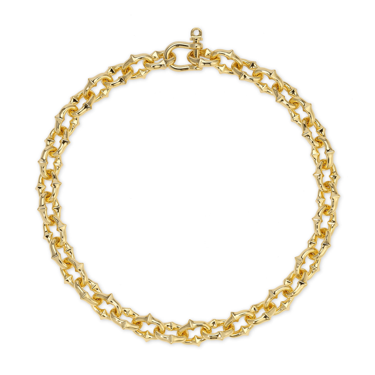 Gold Medium Tattoo Link Chain