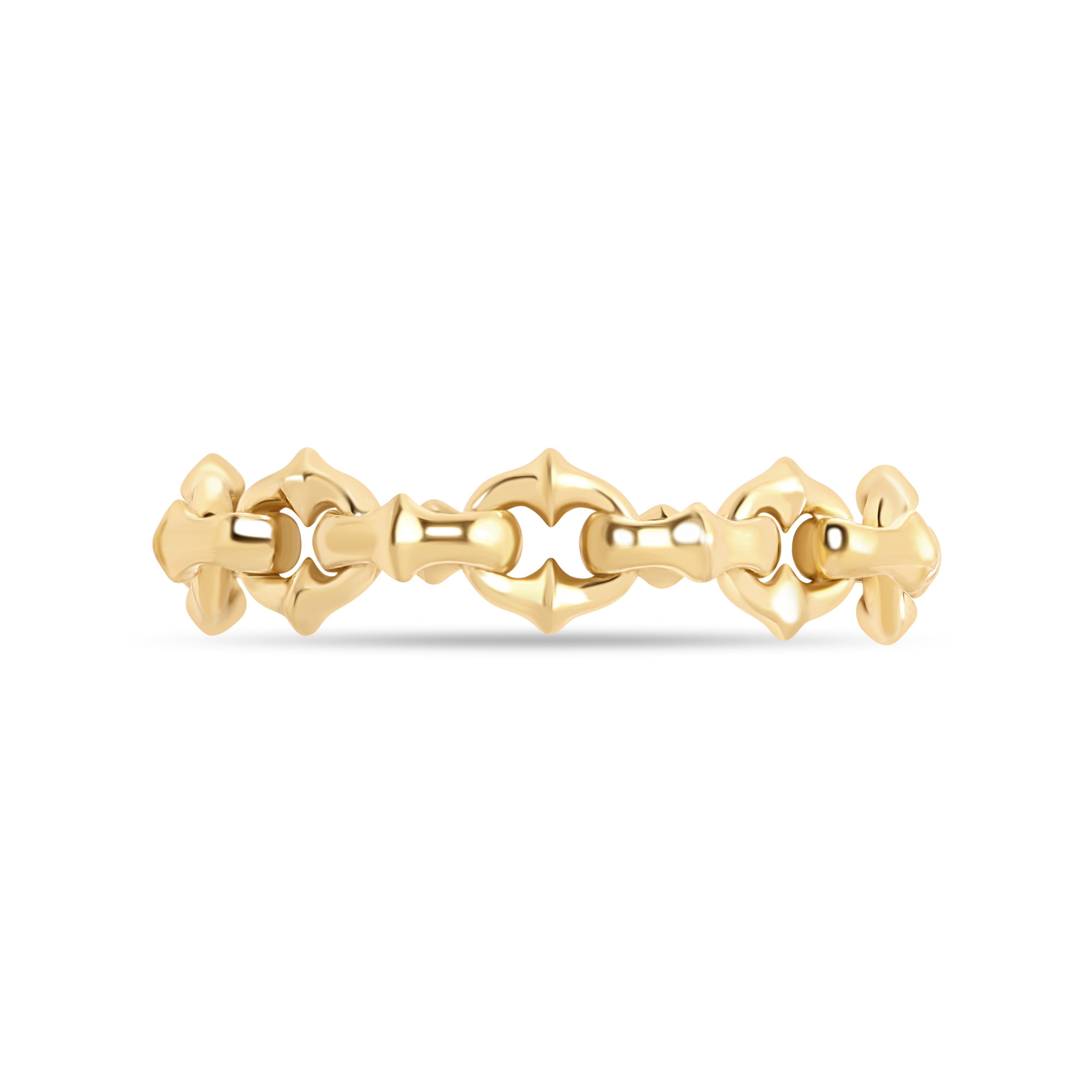Gold Tattoo Link Band