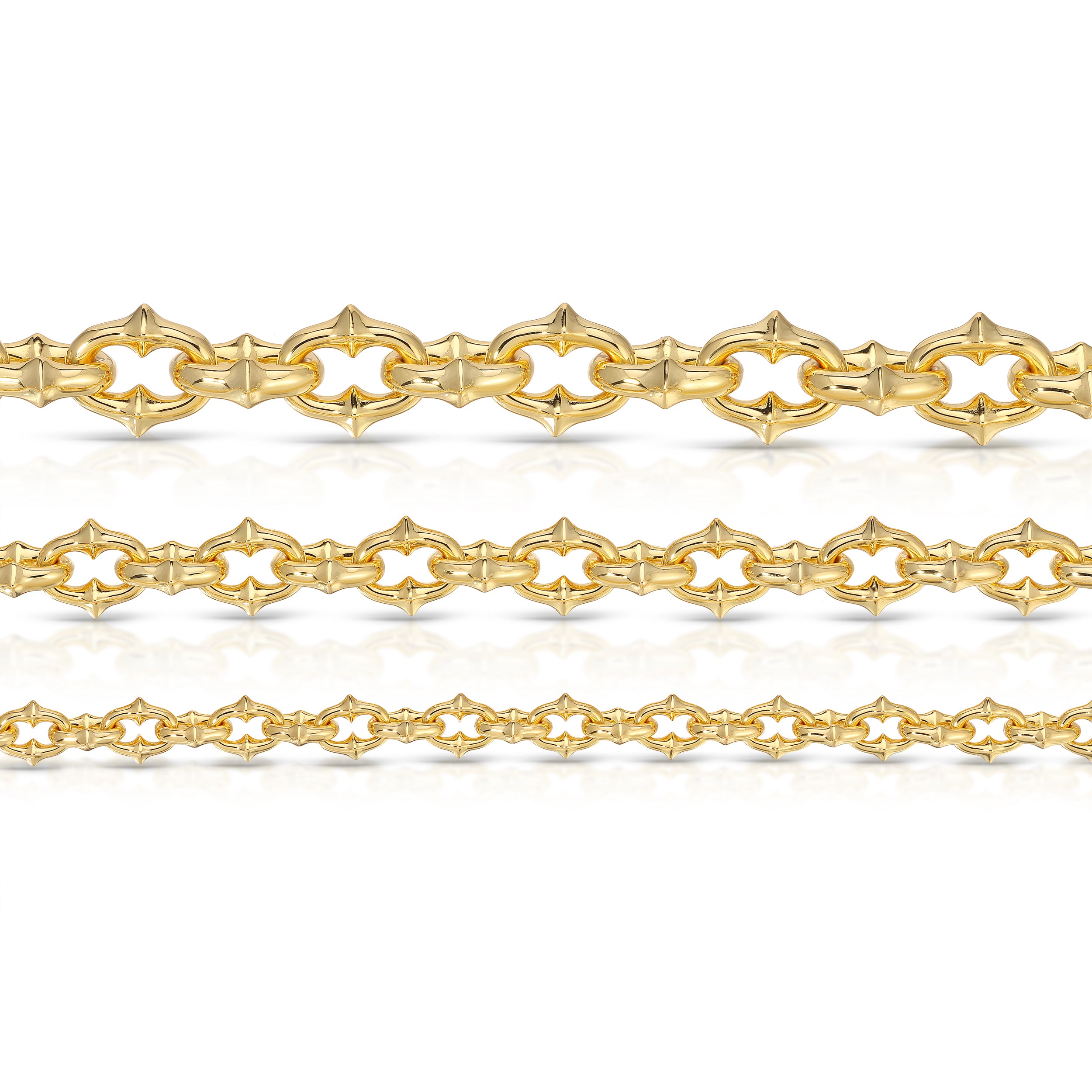 Gold Small Tattoo Link Chain