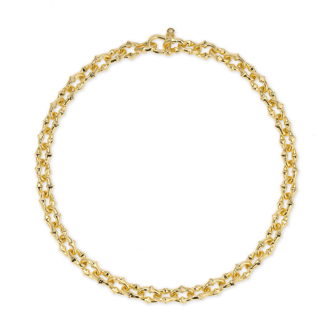 Gold Small Tattoo Link Chain