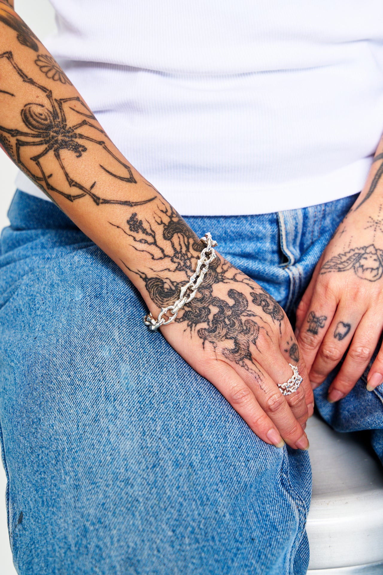 MEDIUM TATTOO LINK BRACELET