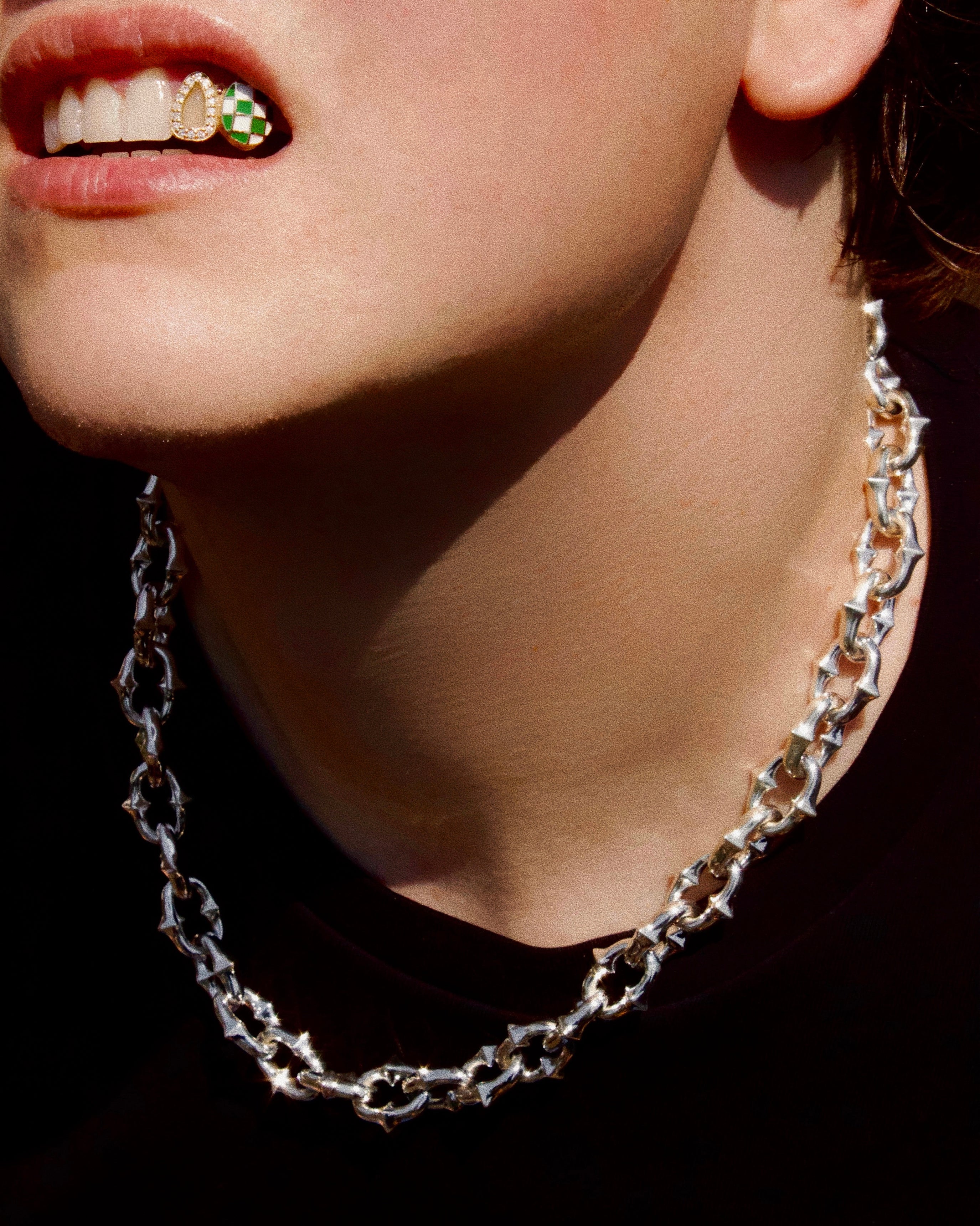 LARGE TATTOO LINK CHAIN