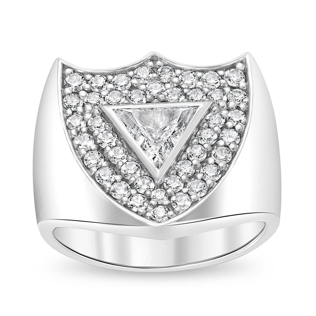 Diamond Shield Ring