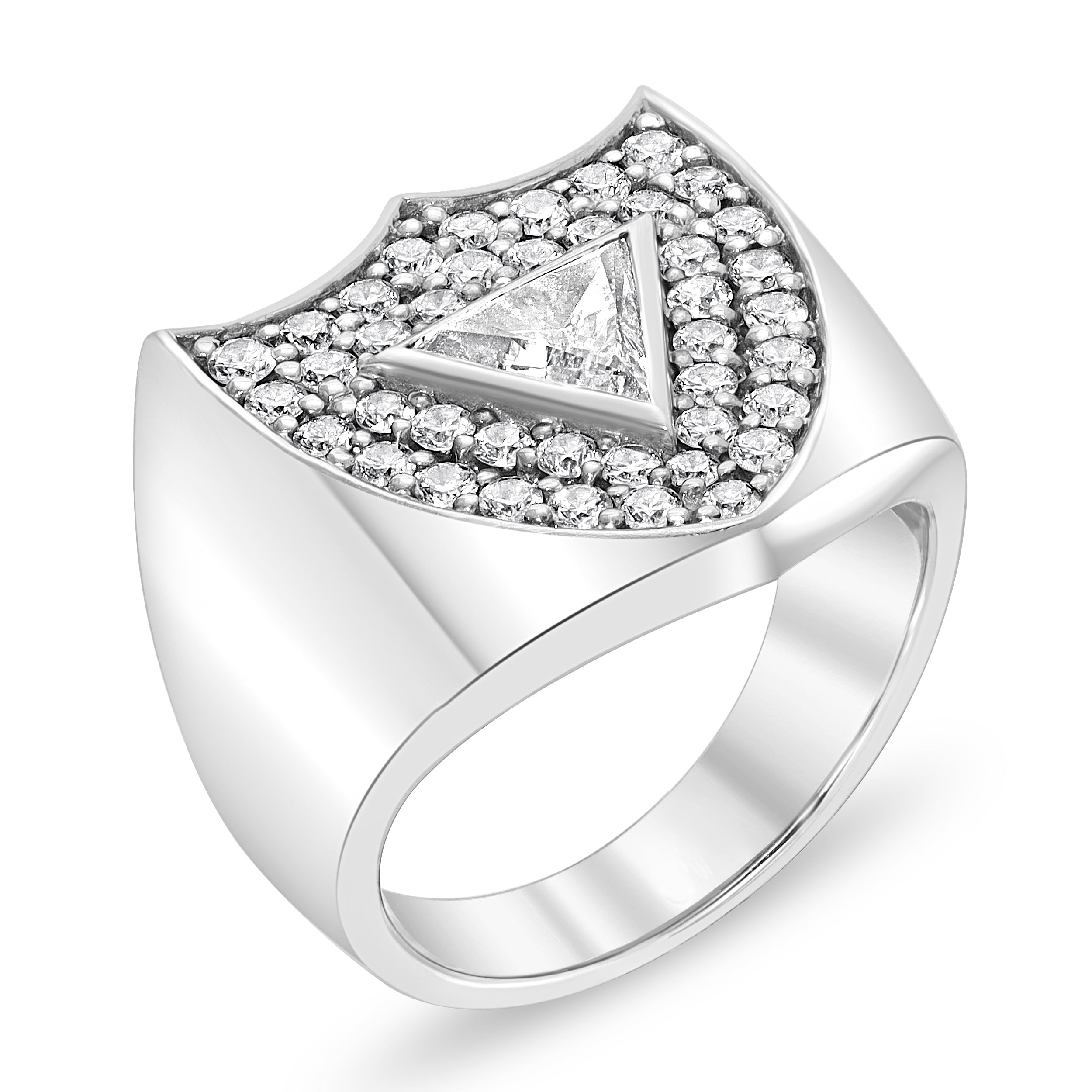 Diamond Shield Ring