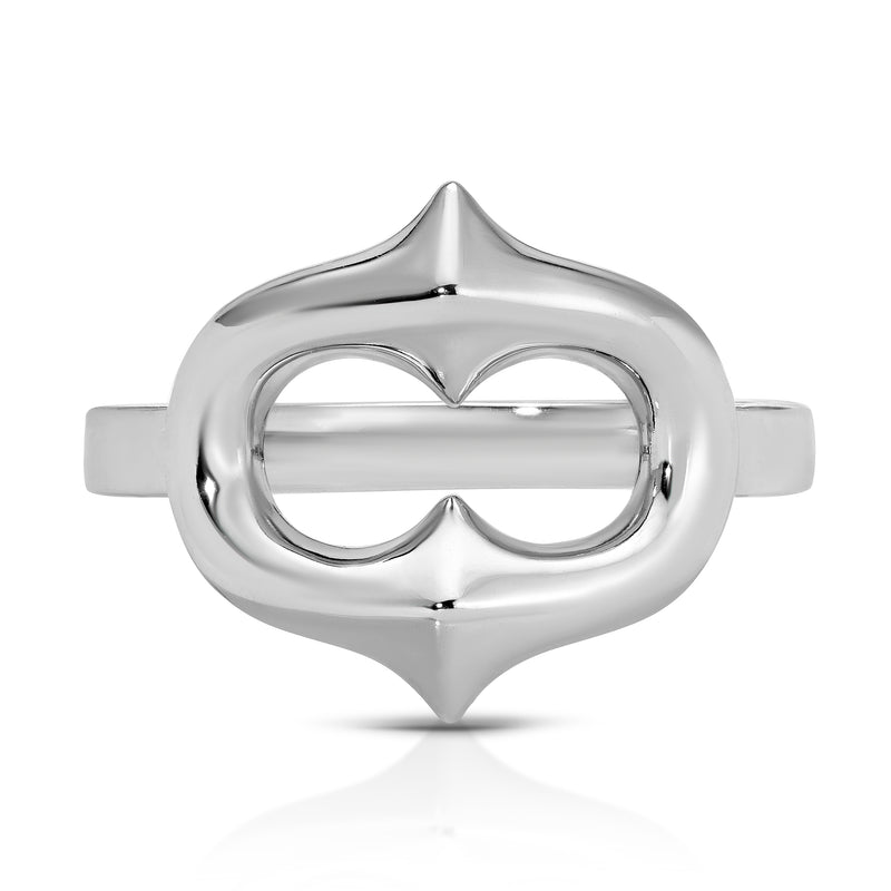 TATTOO LINK MOTIF RING