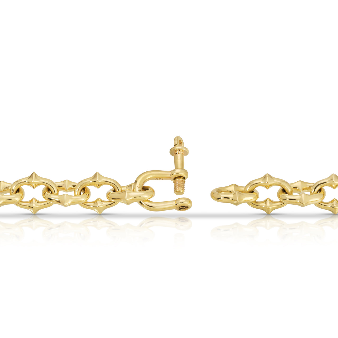 Gold Medium Tattoo Link Chain