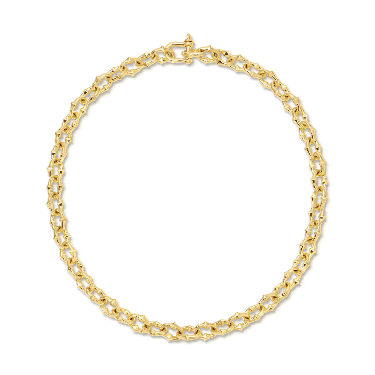 Gold Medium Tattoo Link Chain